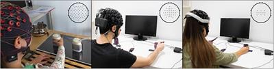 Analyzing and Decoding Natural Reach-and-Grasp Actions Using Gel, Water and Dry EEG Systems